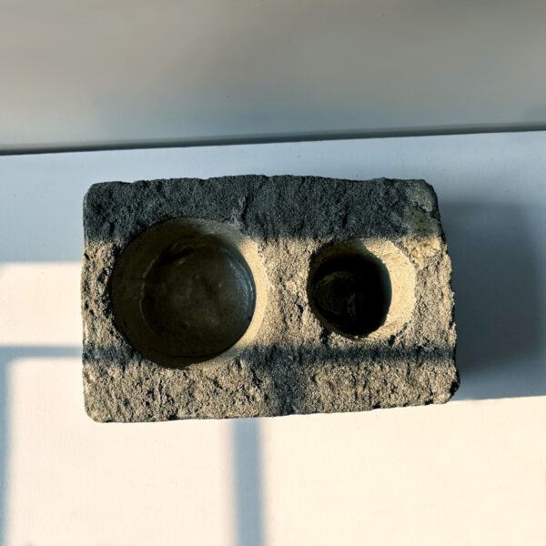 Cement and Wooden combination Pot for Plants - Image 3