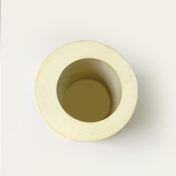 Plastic and Gypsum Combination Colorful Pot - Image 4
