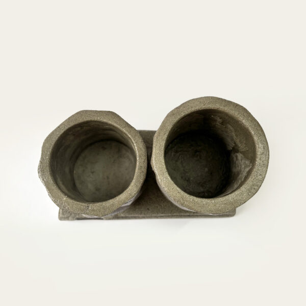 Handmade Cement Pots Combo Package for Plants - Image 4