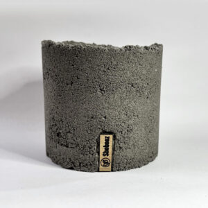 Handmade Single Cement Pot for office desk