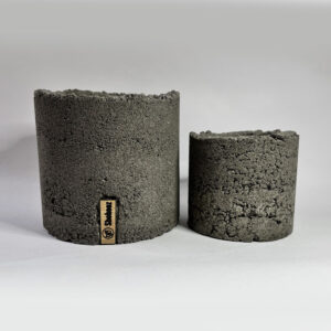 Handmade Cement Pots Combo Desk Friend