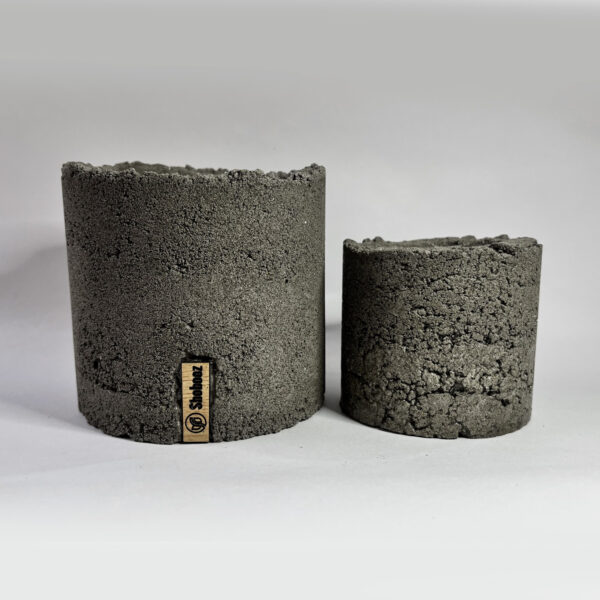 Handmade Cement Pots Combo Desk Friend